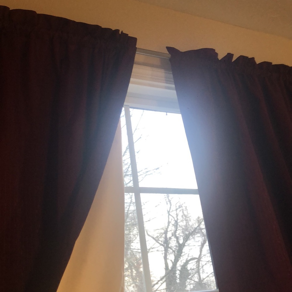 Set 2 panels curtains - Picture 5 of 5